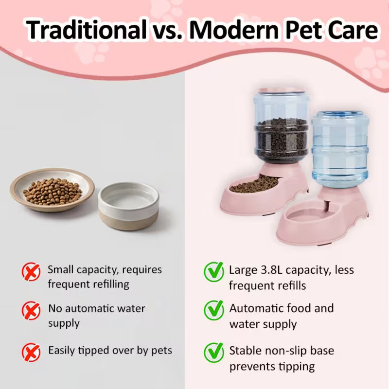 PAWZ®-Large capacity pet feeding bowls