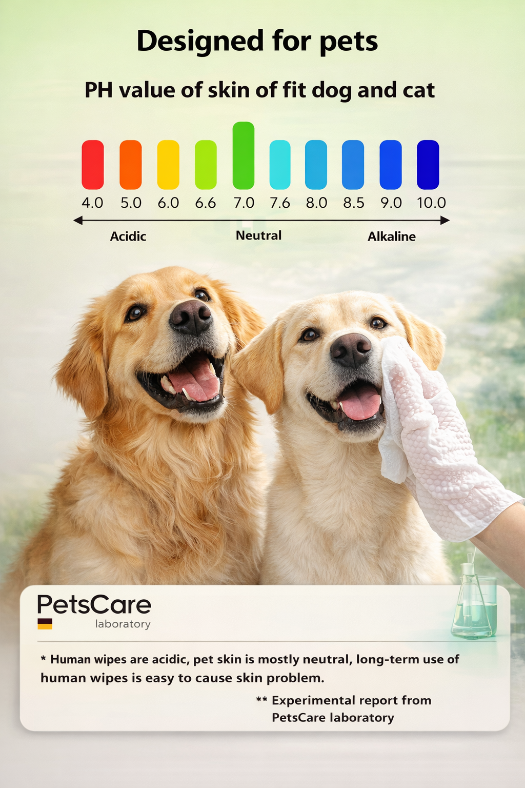 PAWZ®-Pet wash cleaning gloves