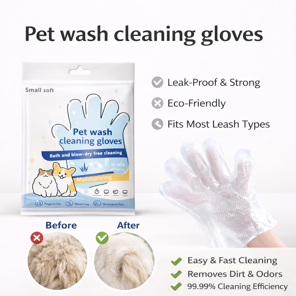 PAWZ®-Pet wash cleaning gloves