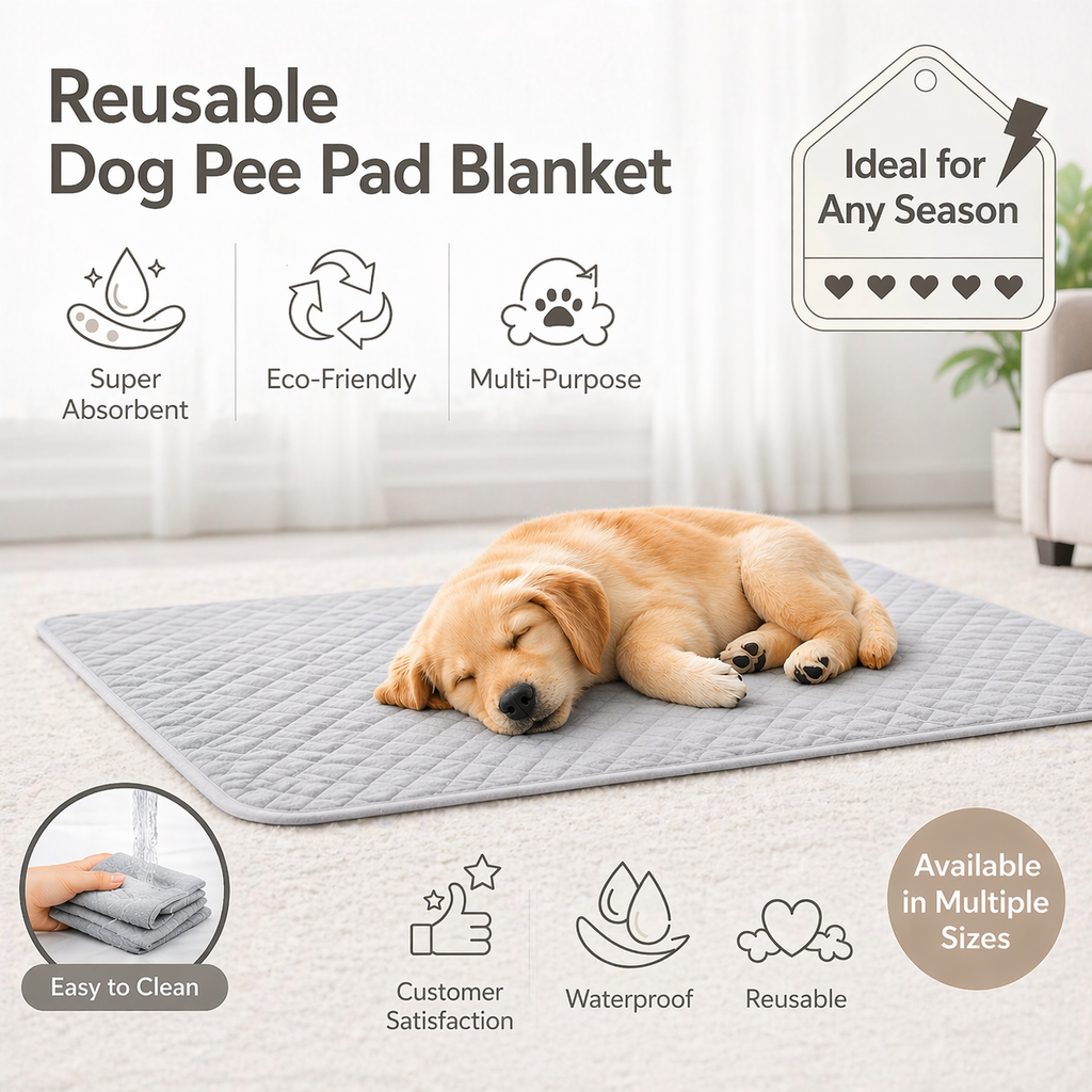 PAWZ®-Dog Pee Pad Blanket Reusable