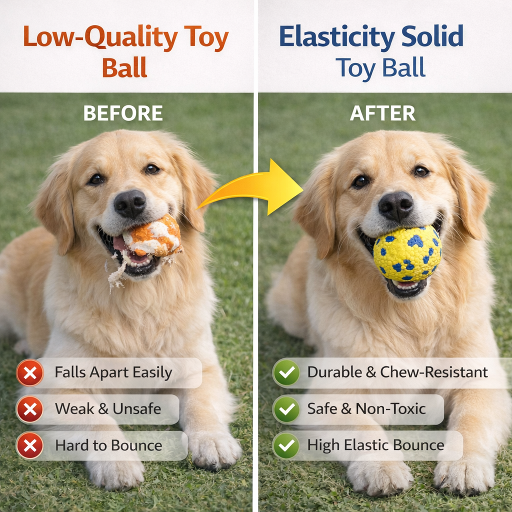 PAWZ®-Elasticity Solid Toy Ball(7.5cm)