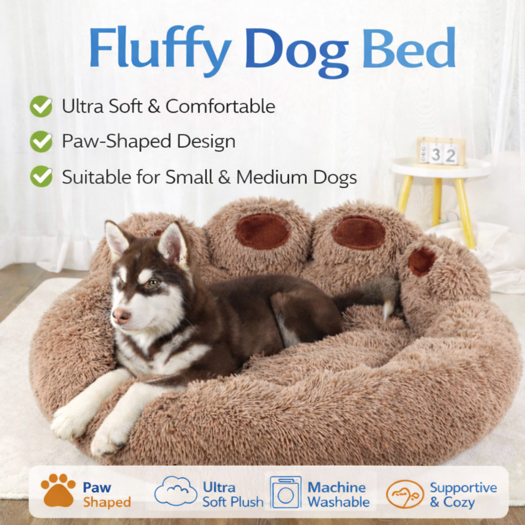 PAWZ®-Fluffy Dog Bed